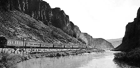 Southern Pacific Overland train Nevada