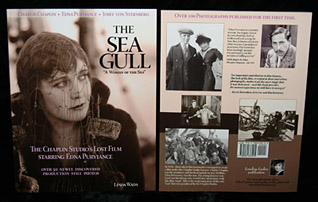 Edna Purviance in The Sea Gull - Cover Illustrations